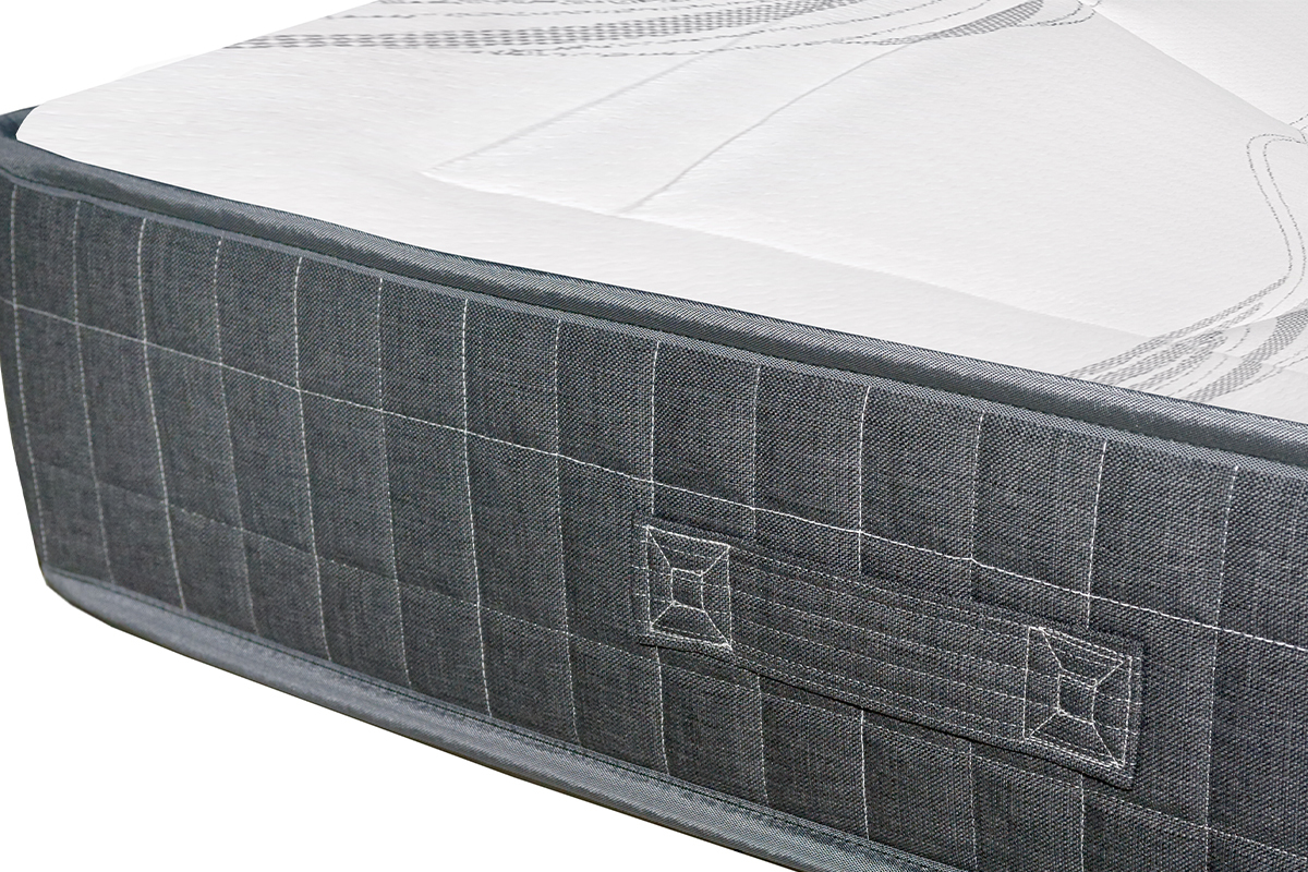 Matelas 160x200 cm avec accueil mousse � m�moire de forme 24 cm JIMY