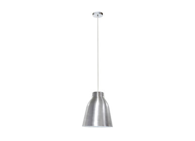 Suspension design en m&eacute;tal acier gris chrom&eacute; D40 cm COROLA L