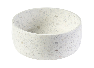 Vasque ronde en terrazzo gris D30 cm JOH