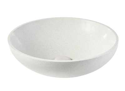 Vasque ronde en terrazzo gris D40 cm LAORA